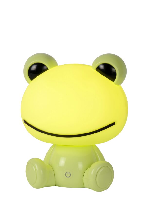 frog-tischleuchte-grün-dimmbar-usb-lampencompleet